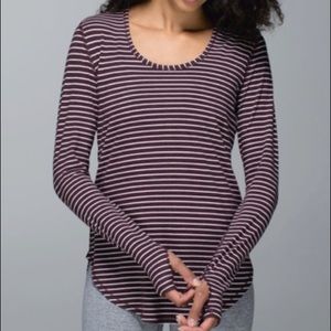 Lululemon Yogini 5 Year Long Sleeve Tee Size 8